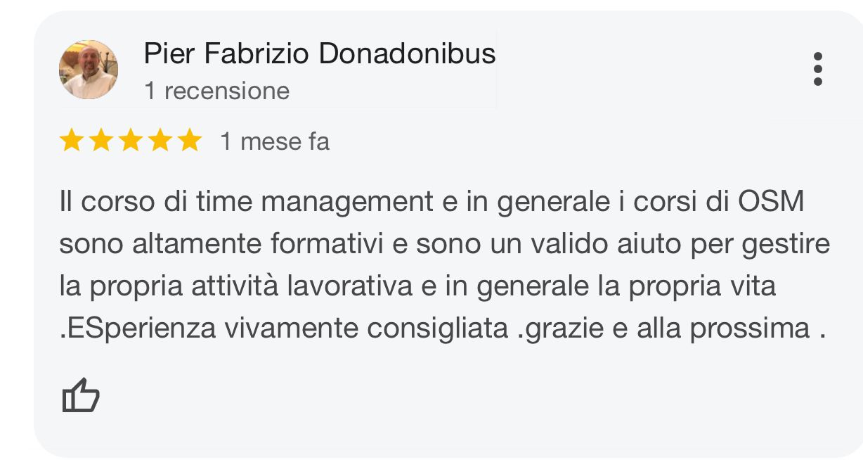 Recensione Imprenditore Investitore